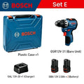 BOSCH GSR12V-31 Cordless Electric Drill Driver Rechargeable Screwdriver Kit High Torque Dual Speed Multifunctional Power Tool