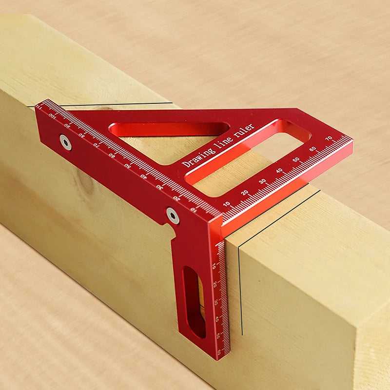 Precision Aluminum Alloy Miter Triangle Speed Square Ruler