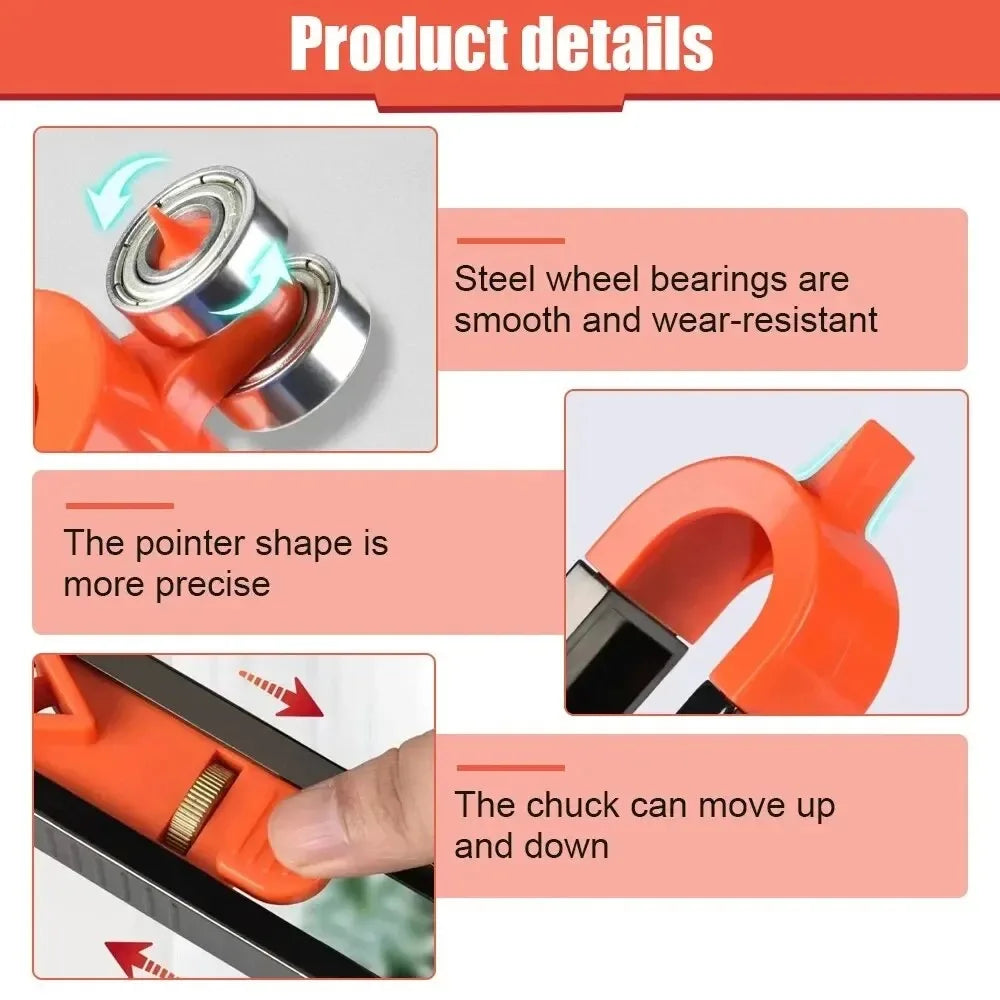 Multi-Purpose Mechanical & Tile Work Framing Square Gauge
