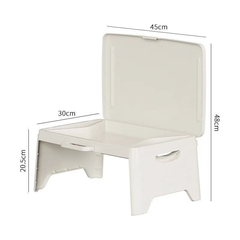 Portable Laptop Desk Folding Workbench Living Room Sofa Car Plastic Folding Table Outdoor Camping Travel Folding Table