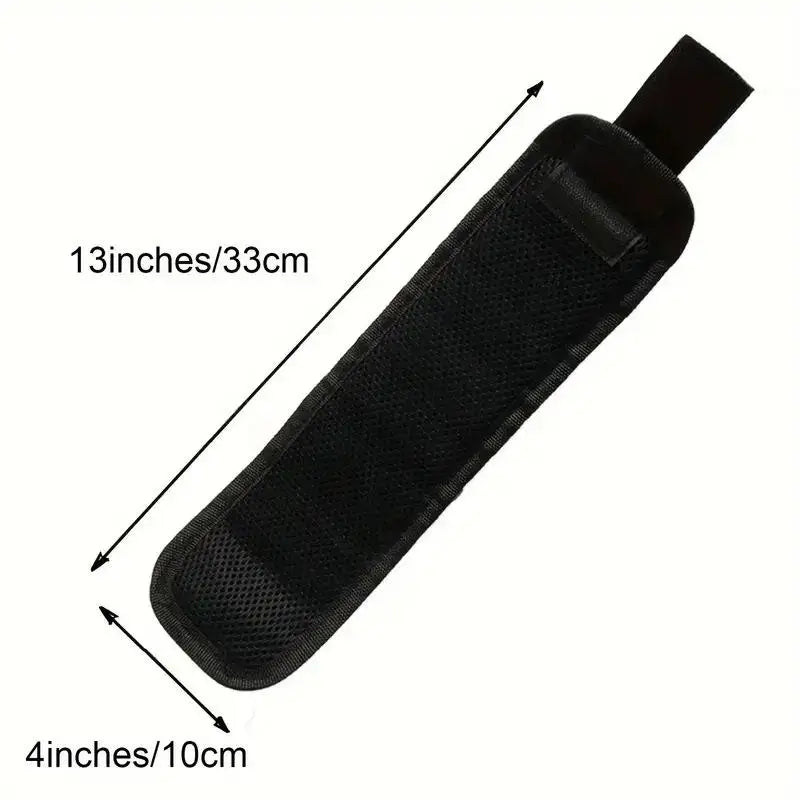 Magnetic Wristband Portable Tool Bag Electrician Adjustable Wristband For Holding Screws,Nails,Drilling Bits,Wrist Tool Holder