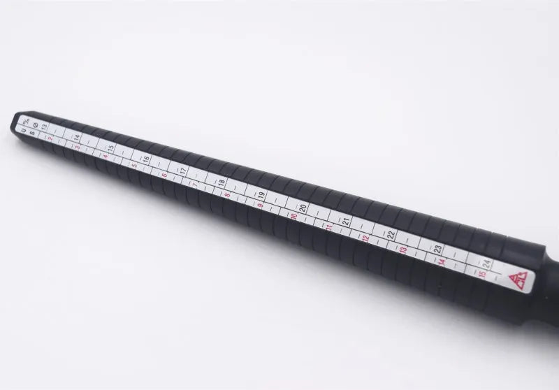 Professional Ring Sizer Mandrel Stick & Finger Measurement Set