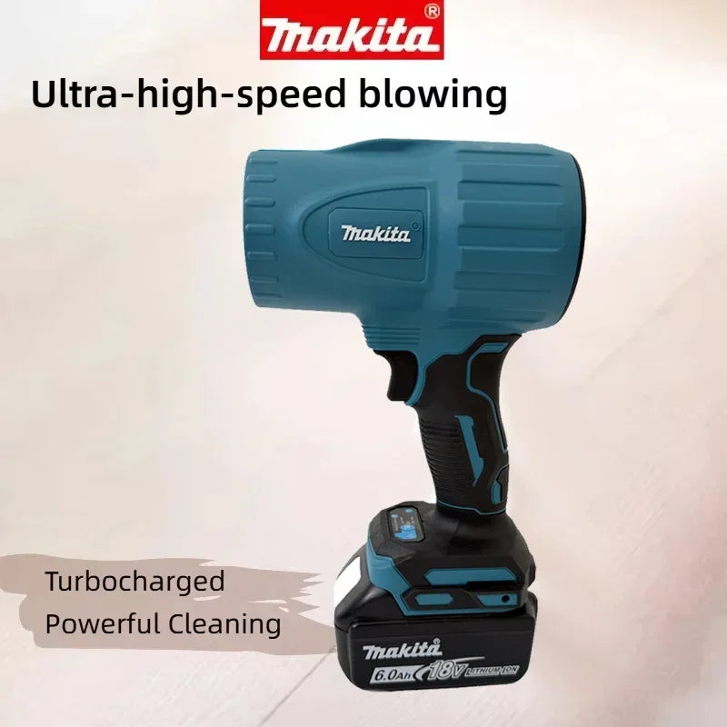 Rechargeable 18V Electric Air Duster & Turbo Blower – 30,000 RPM with LED Light