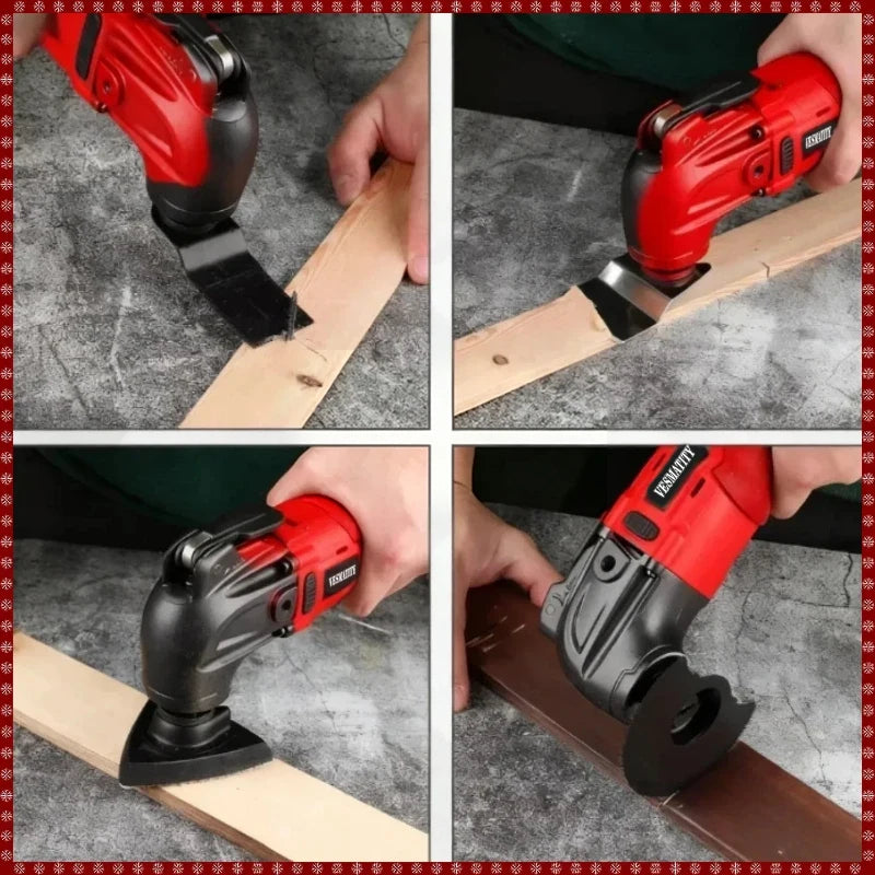 Electric Oscillating Multi Function Tool  Cordless Vibration Trimmer Cutting Saw Power Tools For Milwaukee Battery