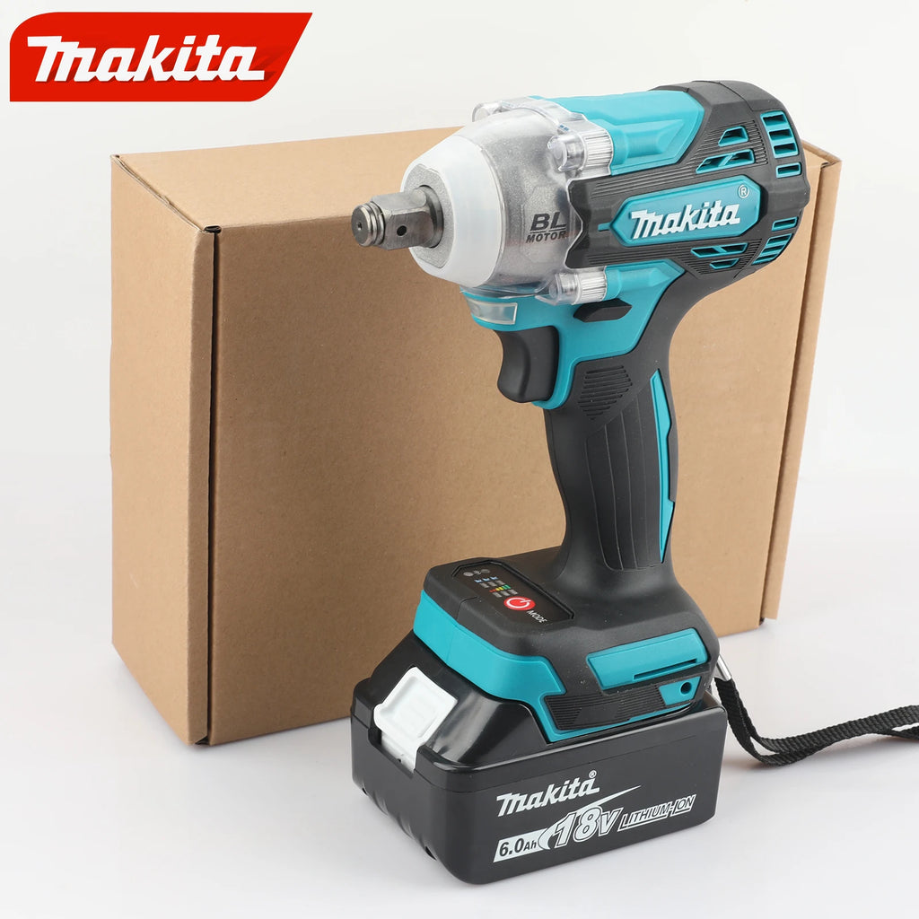 Makita Wireless drills  power tools Impact Wrench DTW300 Brushless Charging High Torque Auto Repair Tire 18V Lithium Electric