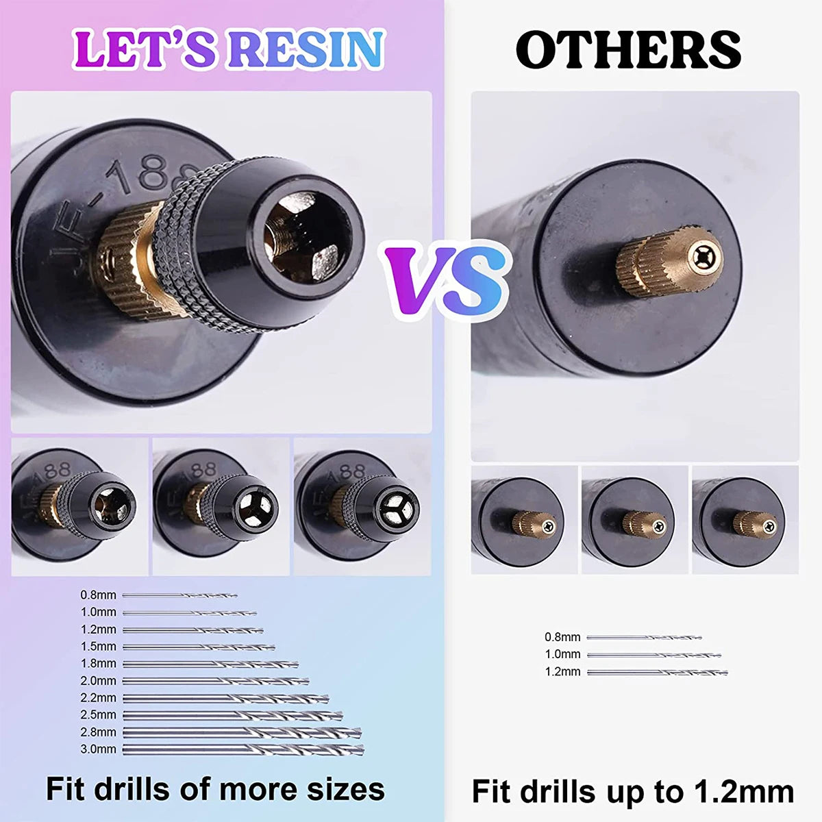 Electric Rotary Tool Kit Jewelry Tools Mini Electric Drill Handheld Portable Keychain Making Kit For Jewelry Resin Grinding Tool