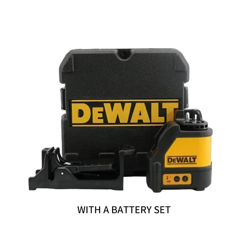 DDEWALT DW088CG Professional Green Beam Laser Level: High-Precision 2-Lines Self-Leveling Cross Line Tool