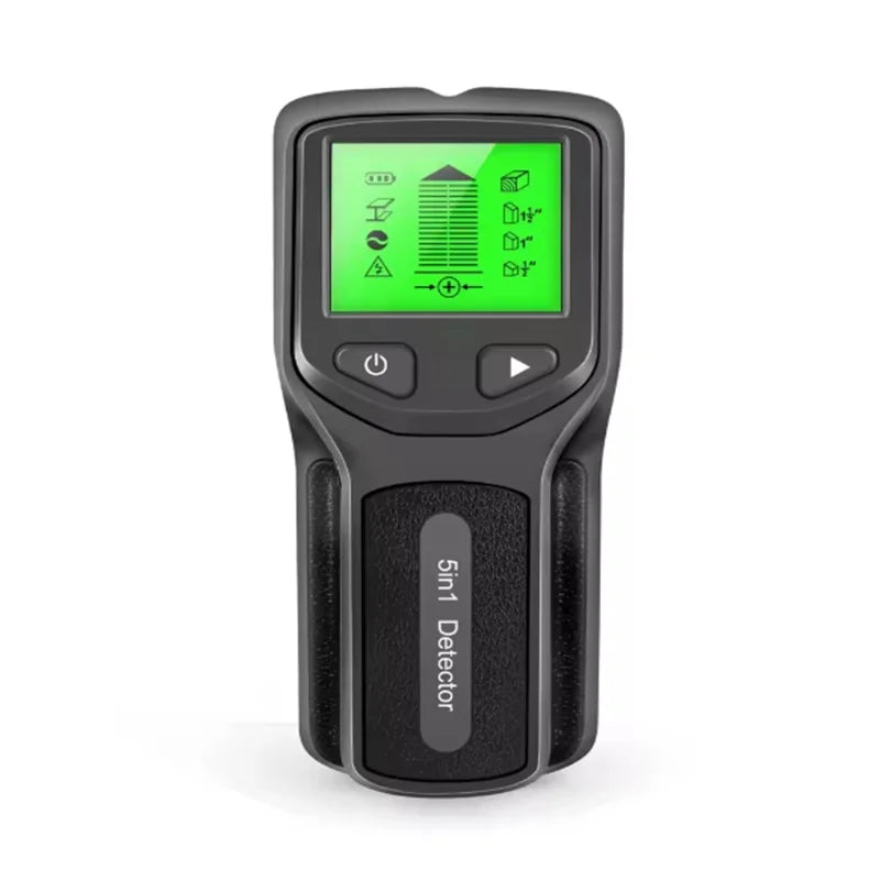 Digital Handheld 5 in 1 Stud Detector Wall Wood Scanner Wall Detector Live AC Wires Cable PVC Water Pipe Metal Finder Scanner