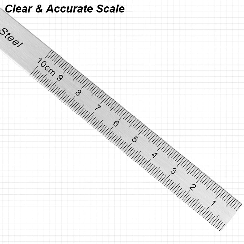180-Degree Stainless Steel Digital Protractor & Angle Finder Ruler