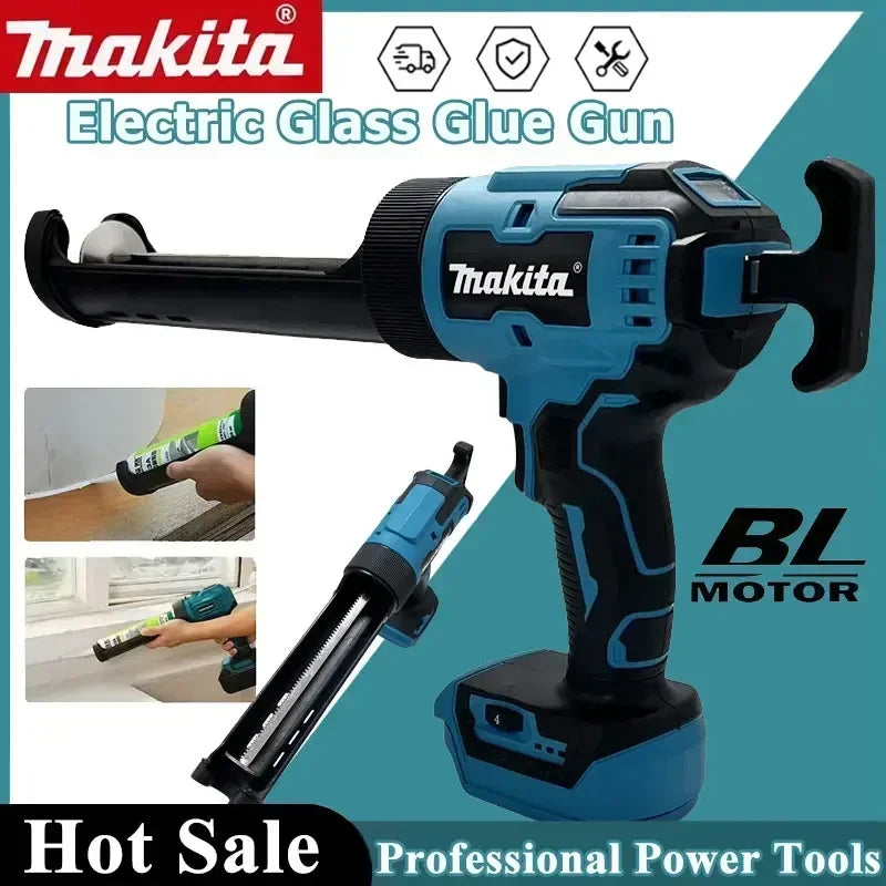 Makita 18V Cordless Electric Glue & Caulking Gun – Portable Sealing Power Tool
