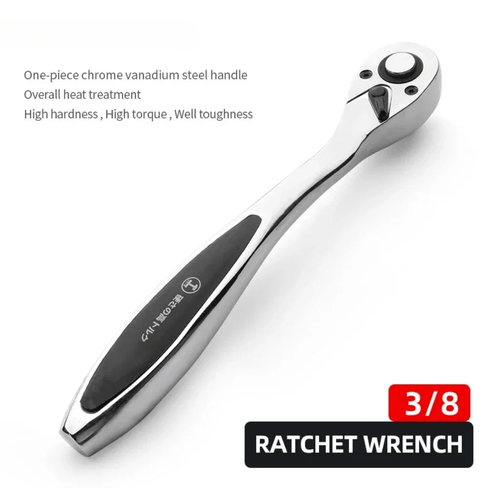 Ratchet Wrench 72 Teeth Extending Telescopic Ratchetes Socket Wrenches Tool Plate Professional Handle Tools Set Accessories