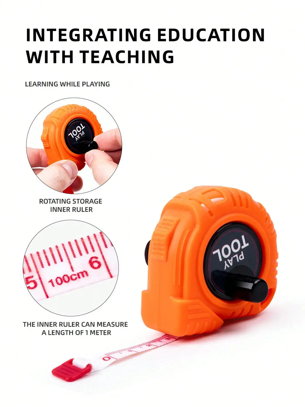 Kids Pretend Play Tool Kit – Educational Engineering Puzzle Toy Set with Drill for Boys