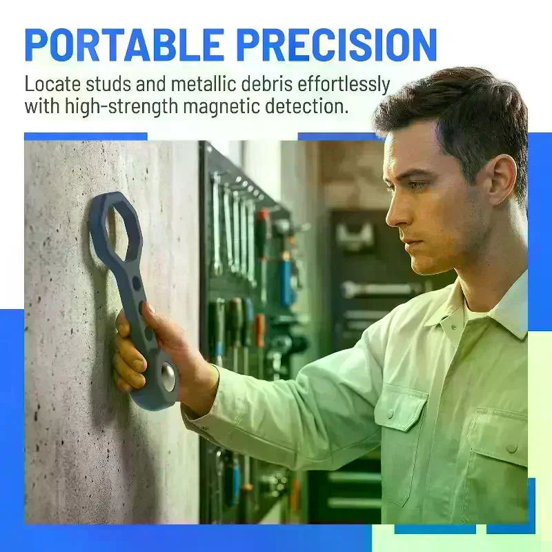 Pull Magnetic Stud Finder Accuracy Strong Suction Metal Detector Quickly Located Magnetic Wall Stud Finder Wall