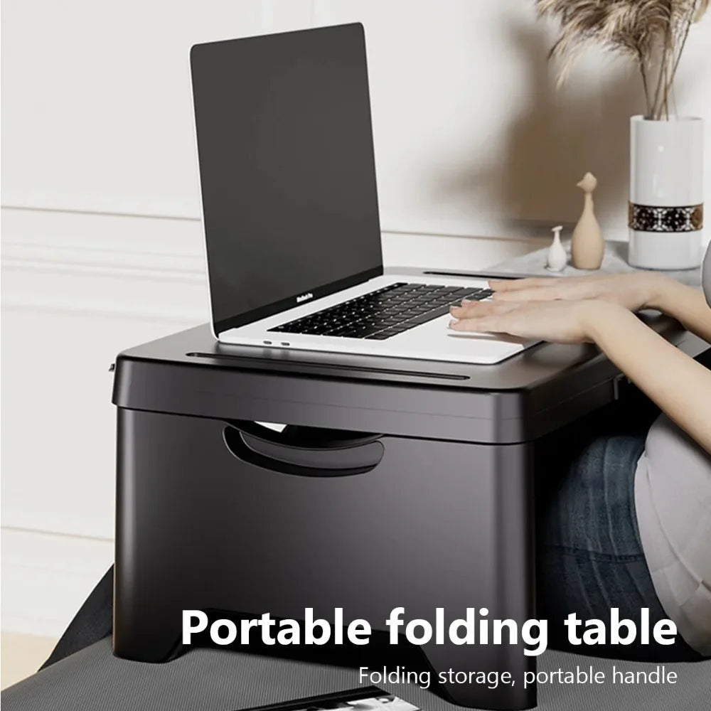 Portable Laptop Desk Folding Workbench Living Room Sofa Car Plastic Folding Table Outdoor Camping Travel Folding Table