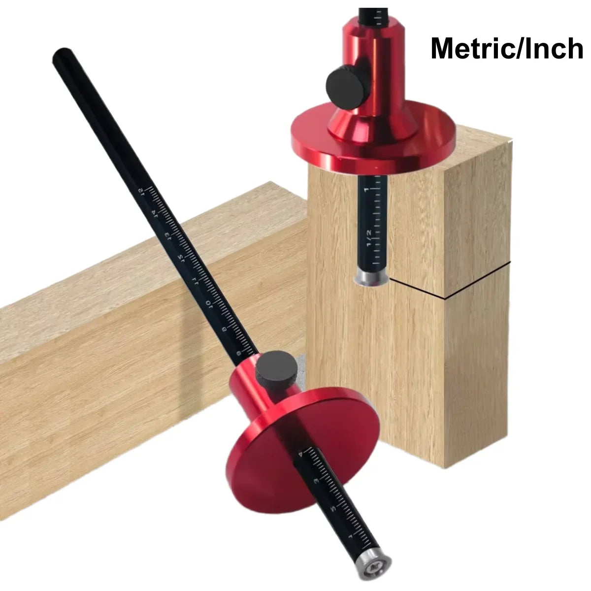 Precision Woodworking Scriber & Mortise Parallel Marking Tool