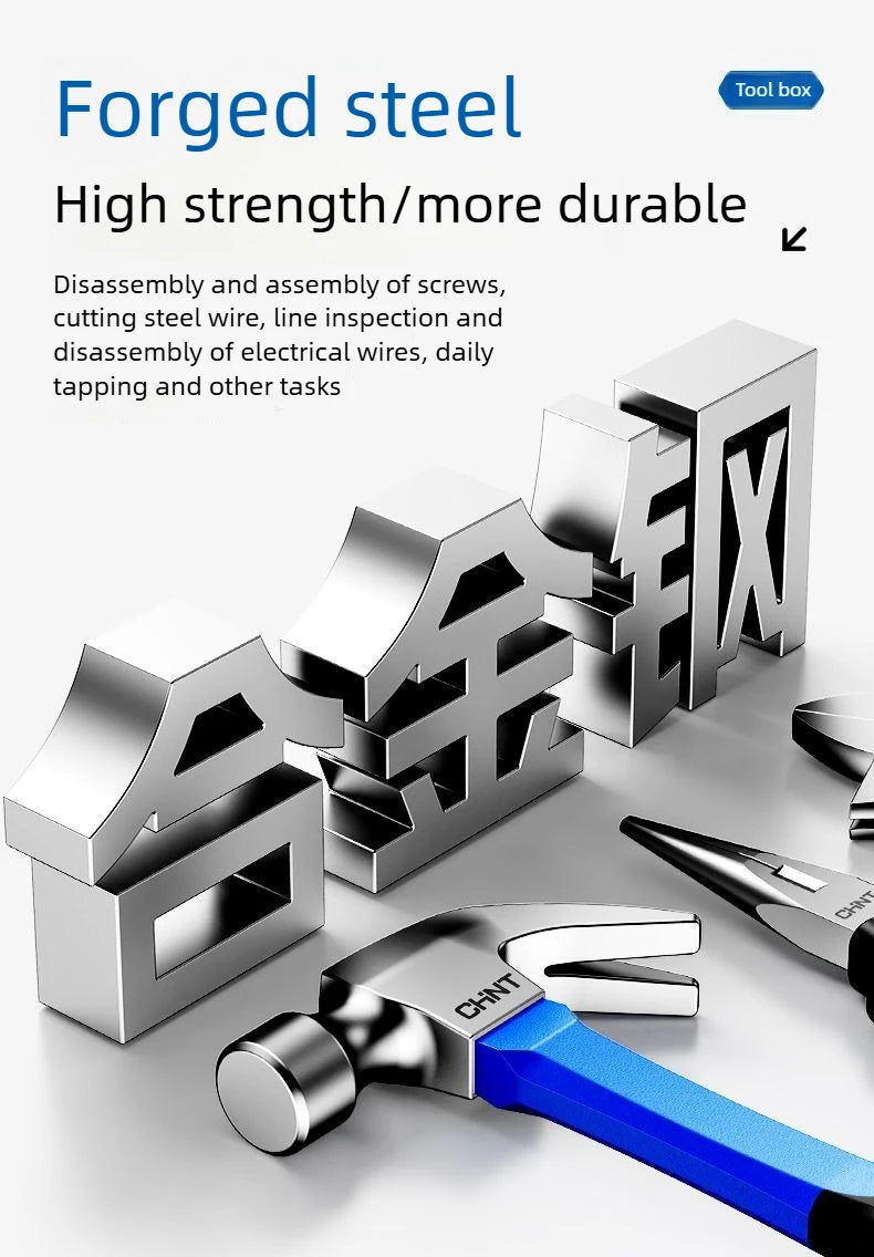 Manual Hardware Tool Set With Various Accessories Complete Kit For Construction Site Auto Repair And Storage Case Cheap