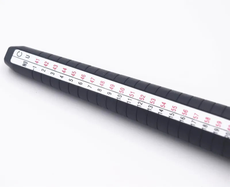 Professional Ring Sizer Mandrel Stick & Finger Measurement Set