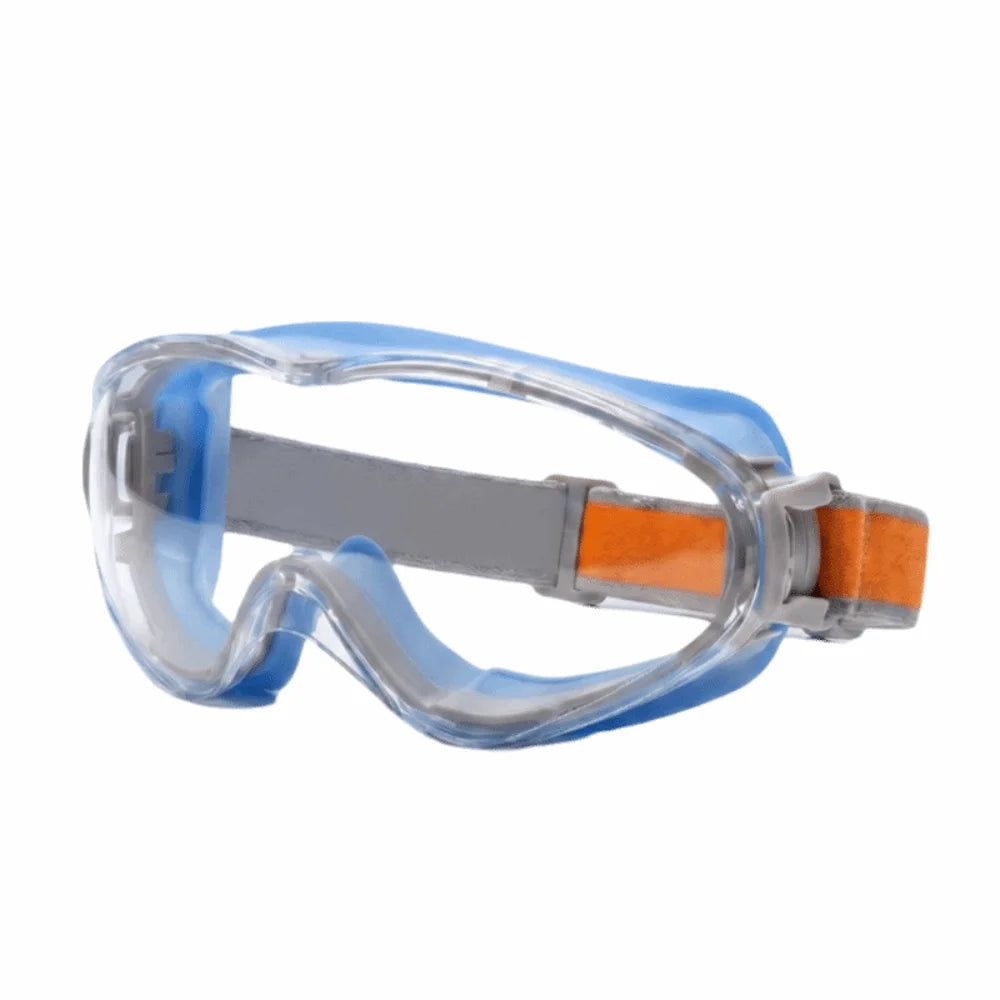Anti Scratch Safety Glasses Lightweight Silicone Frame Anti Fog Goggles Splash Proof Clear Lens Protective Eyewear
