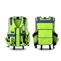 Executive Multi-Pocket High-Visibility Safety Vest – Heavy-Duty Workwear & Security Duty