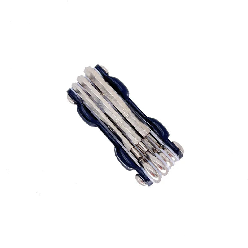 1pc Lightweight Portable 7-in-1 Bicycle Repair Tools Kit Multi Function Hex Wrench Screwdriver Set for MTB Road Bike Cycling