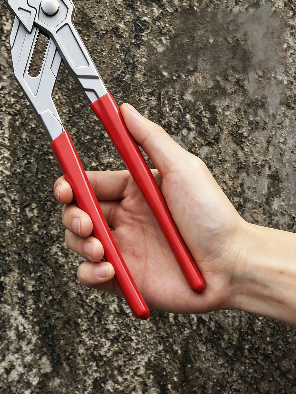 Quick-Adjust Water Pump Pliers – Self-Locking Plumbing Pipe Wrench