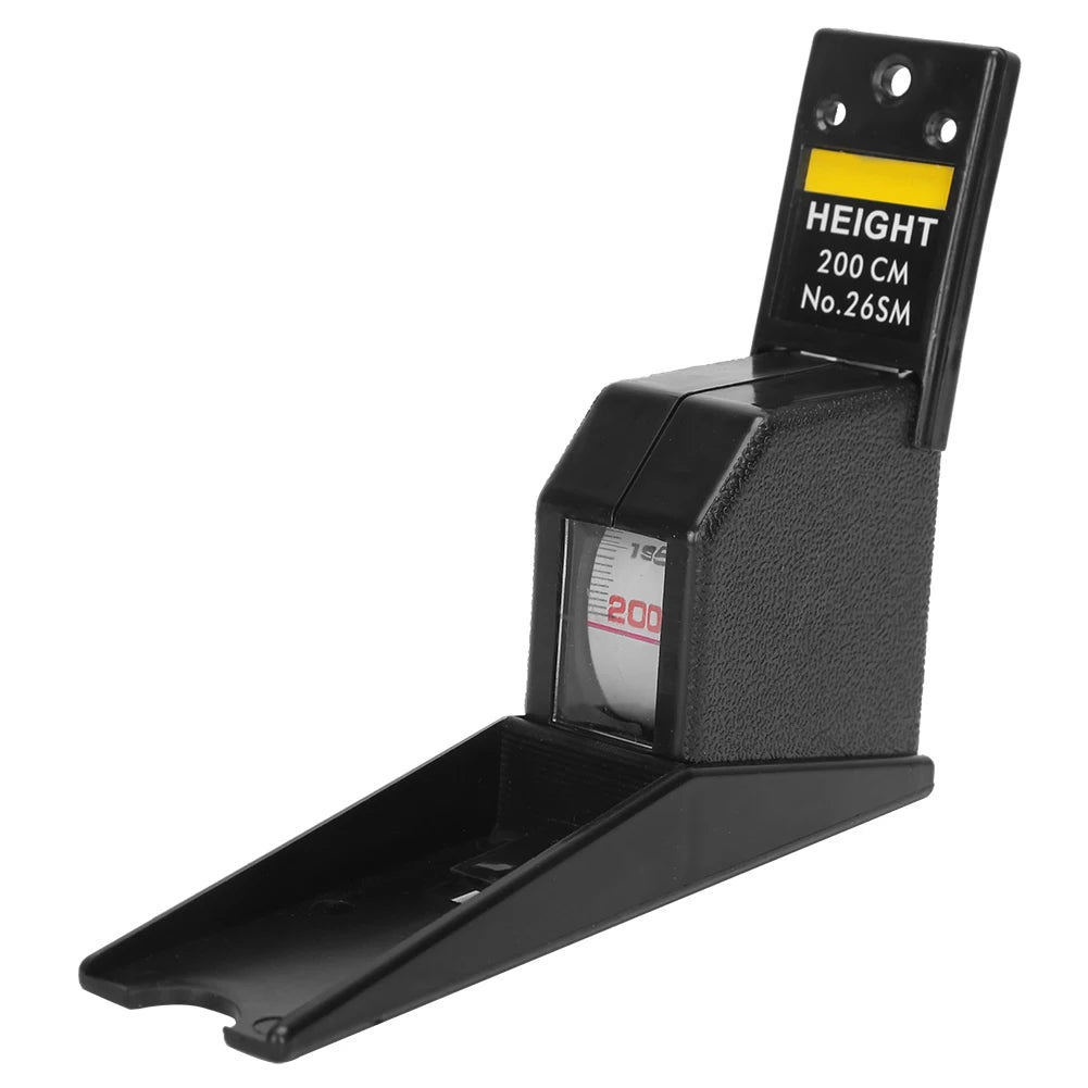 2-Meter Retractable Wall-Mounted Stature & Height Meter Tape