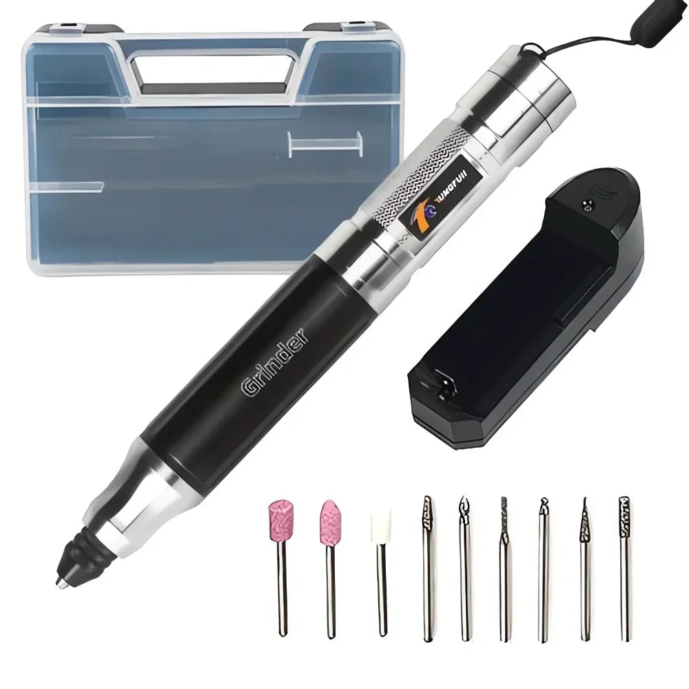 Cordless Mini Drill Engraving Power Tool Polisher Dremel Accessory Power Drill Tool (No Battery)