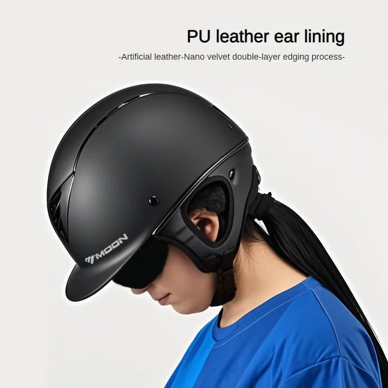 Equestrian Safety Riding Helmet – Breathable & Adjustable Protective Cap