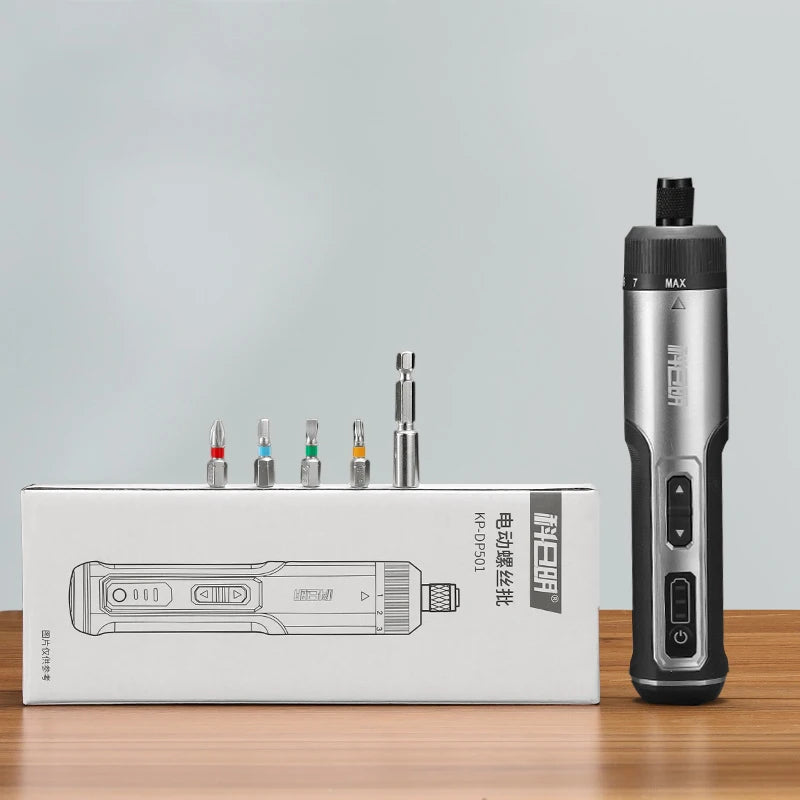 Cordless Electric Screwdriver Rechargeable 2000mah Lithium Battery Mini Drill 3.6V Power Tools Household Maintenance
