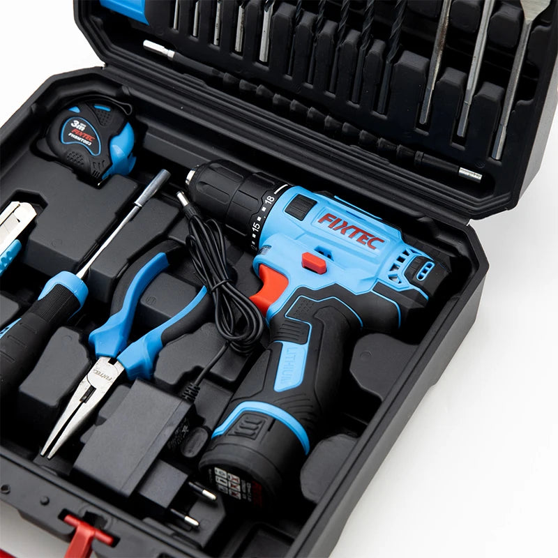 12V Cordless Drill Kit Drill Machine Set Hand Tools And Power Tools With 60pcs Accessories Electric Tools For Electrician