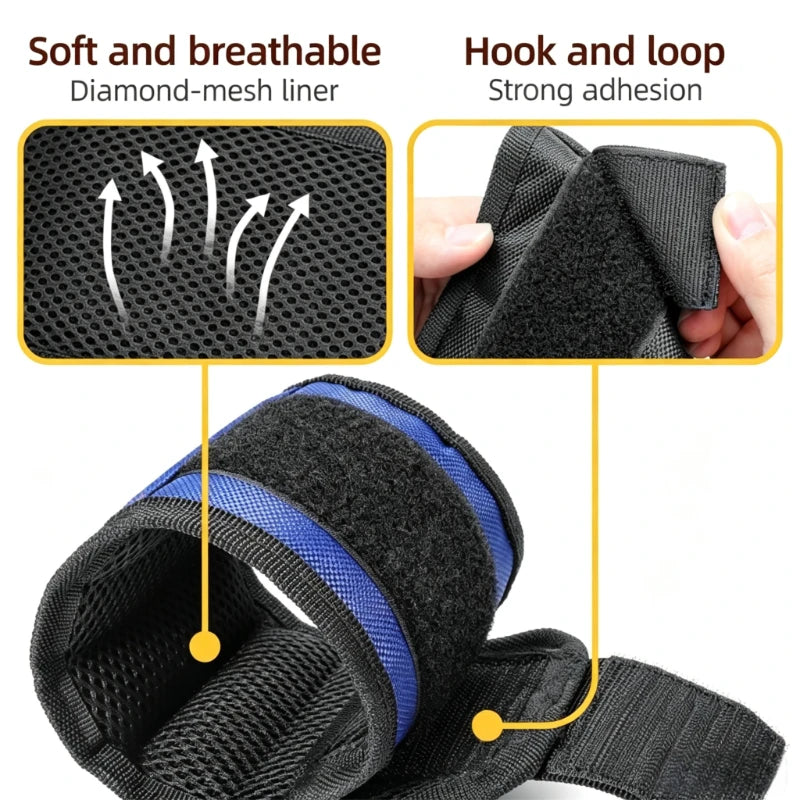 Magnetic Wristband Comes with 10 Strong Magnets Wrist Power Repair Tool Accessories for Screws Nails Bolts Drills Fasteners DIY
