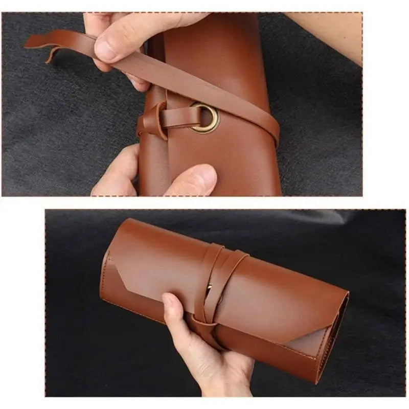 652F Large Tool Roll Up Bag Portable Workshop Storage Woodworking Tool