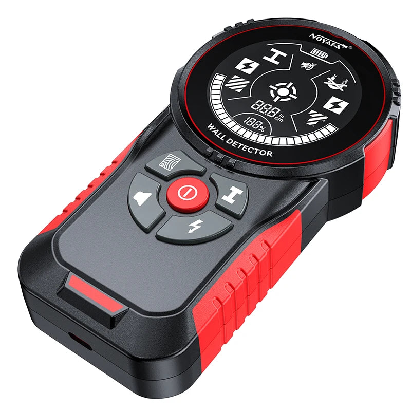 NF-5102 Wall Scanner 3 in 1 Stud Finder Detects Metal Wood & Live Wires | High Accuracy & Easy to Use