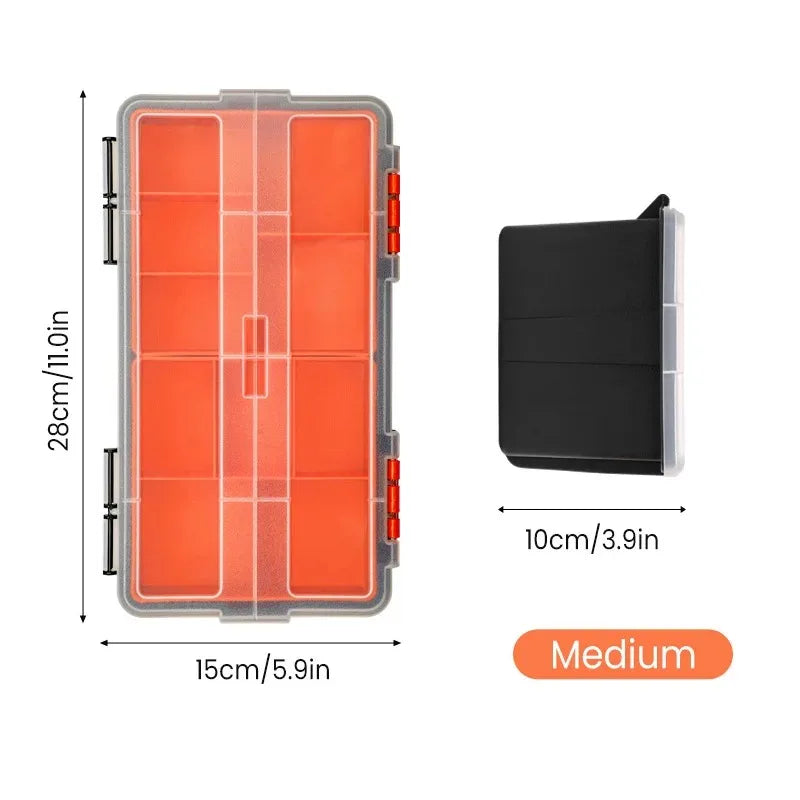 Thickened Impact-Resistant Hardware Storage Toolbox