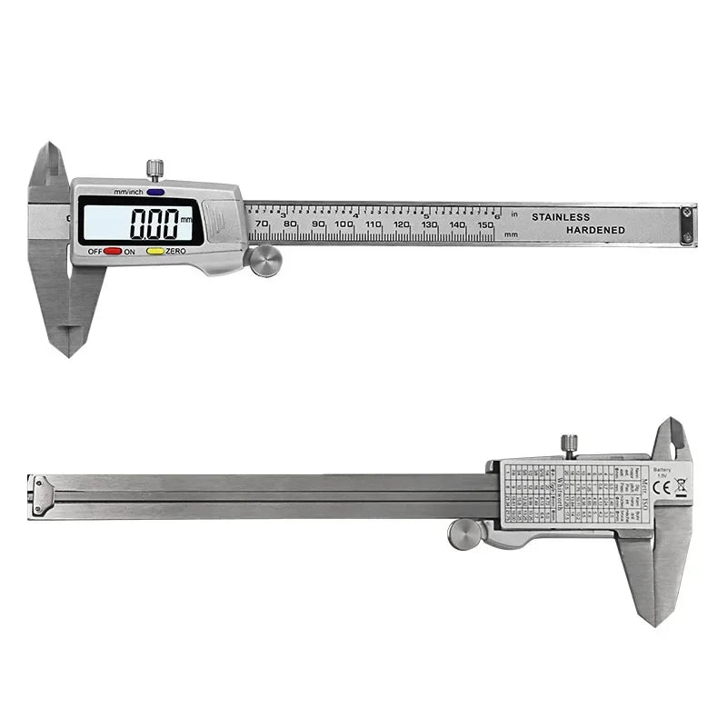 Professional 6-Inch (150mm) Stainless Steel Digital Vernier Caliper