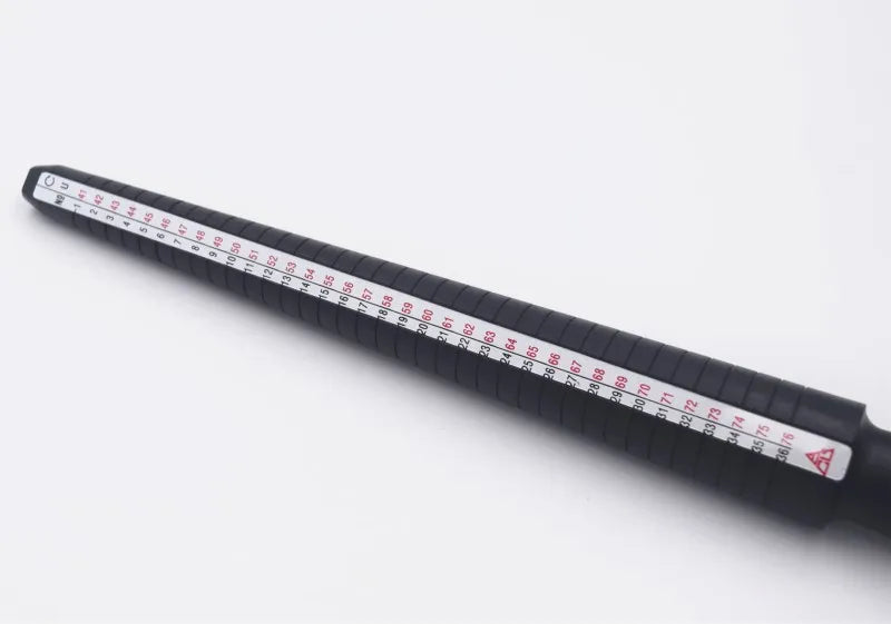 Professional Ring Sizer Mandrel Stick & Finger Measurement Set