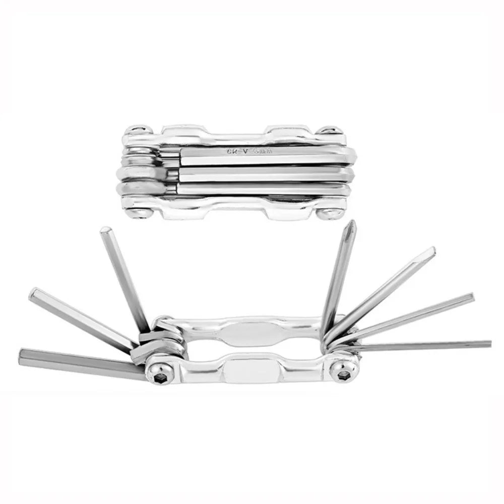 1pc Lightweight Portable 7-in-1 Bicycle Repair Tools Kit Multi Function Hex Wrench Screwdriver Set for MTB Road Bike Cycling