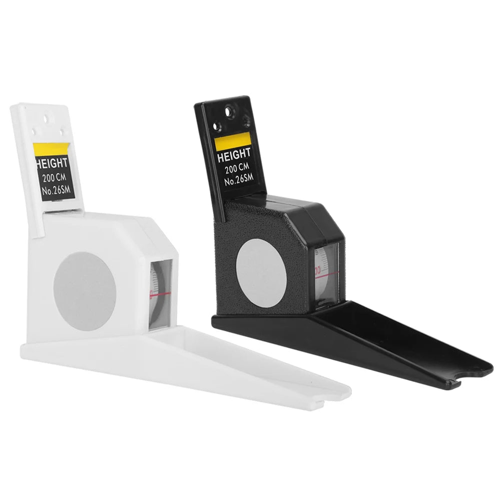 2-Meter Retractable Wall-Mounted Stature & Height Meter Tape