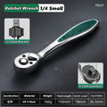 72 Tooth Ratcheting Wrench Set 1/4 3/8 1/2 Inch Auto Quick Repair Wrench Labour-Saving Ratchet Wrench Set Hand Tools