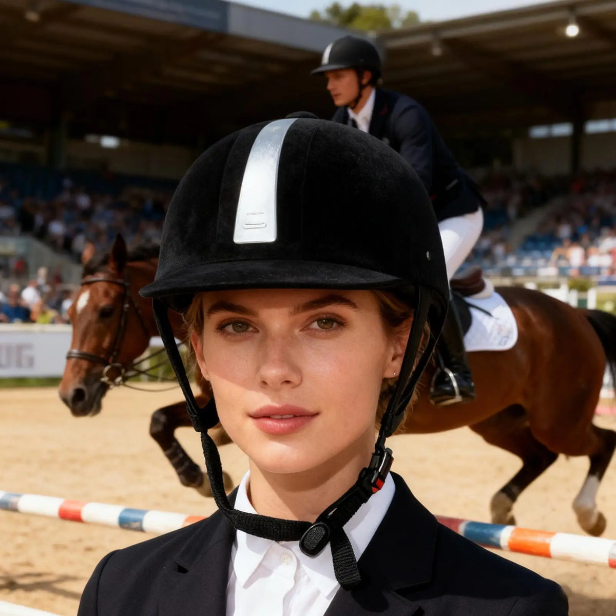 Horse Riding Helmet Adjustable Equestrian Equipment Lightweight Outdoor Sports Hat Professional Caps Men Women Riding Caps
