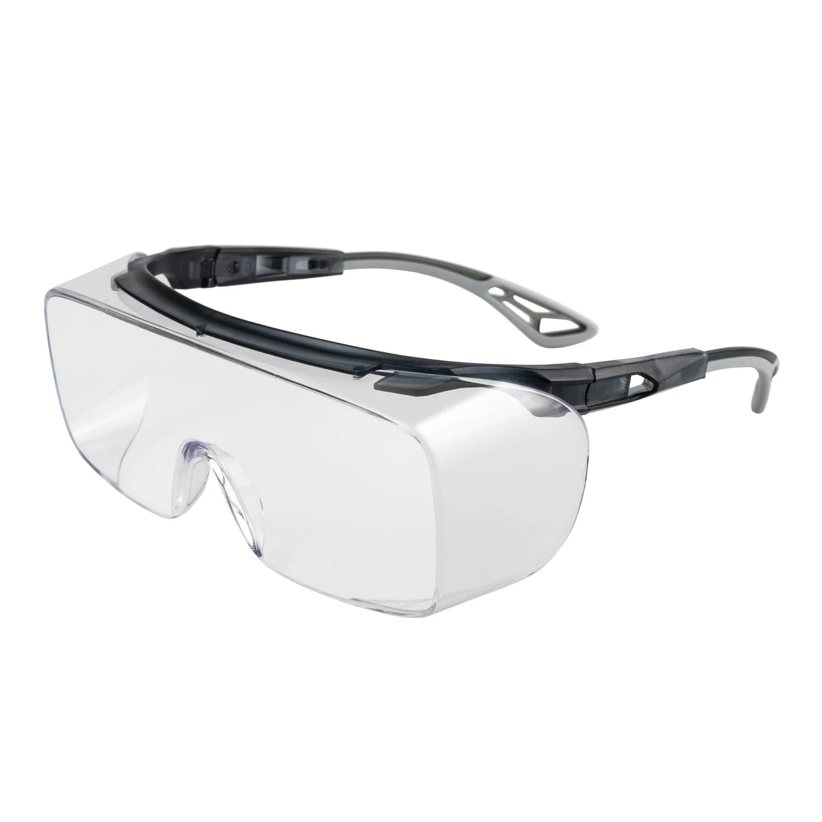 Safety Glasses Over Glasses,ANSI Z87.1 Lenses with Anti-Fog & Scratch,Side Protection, Adjustable Protective  Model HM6