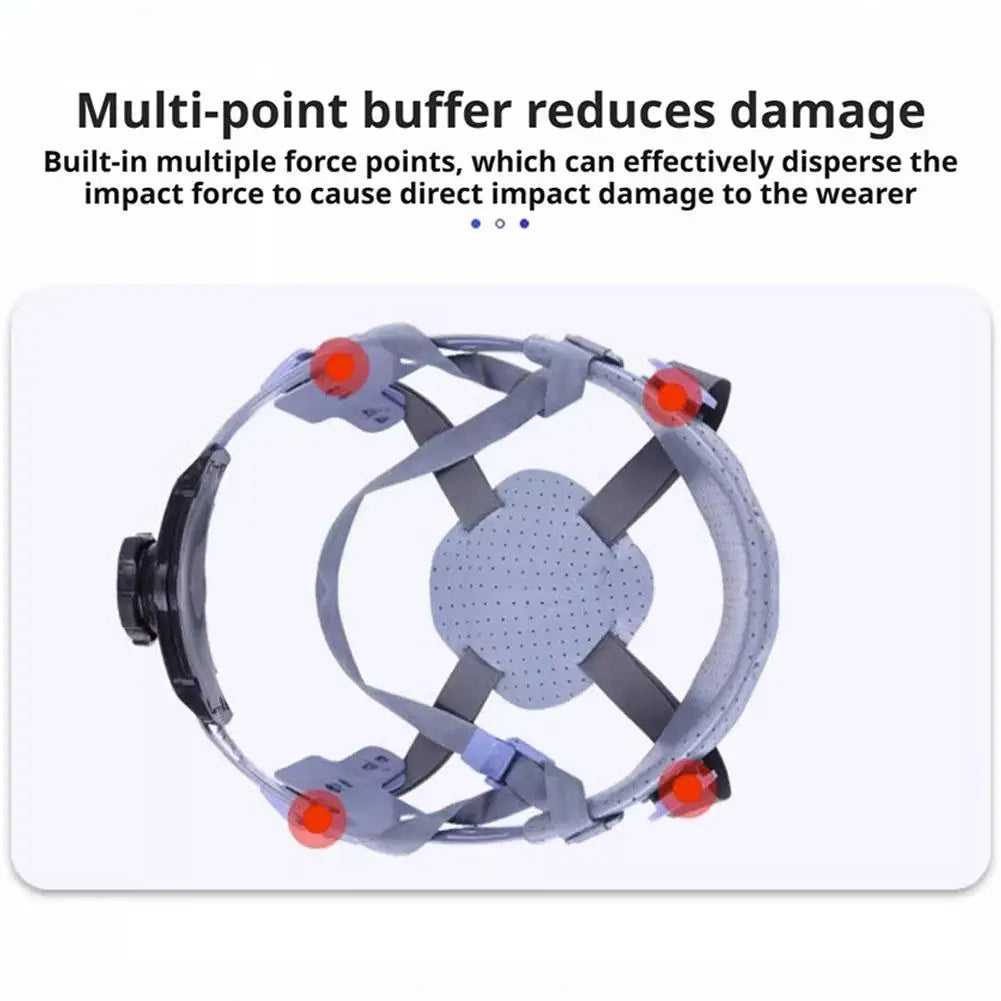 Hard Hat Suspension Bumpsproof Attachment Bruisesproof Head Protection Adjustable Hard Hat Shell Insert Lightweight Hats Safety