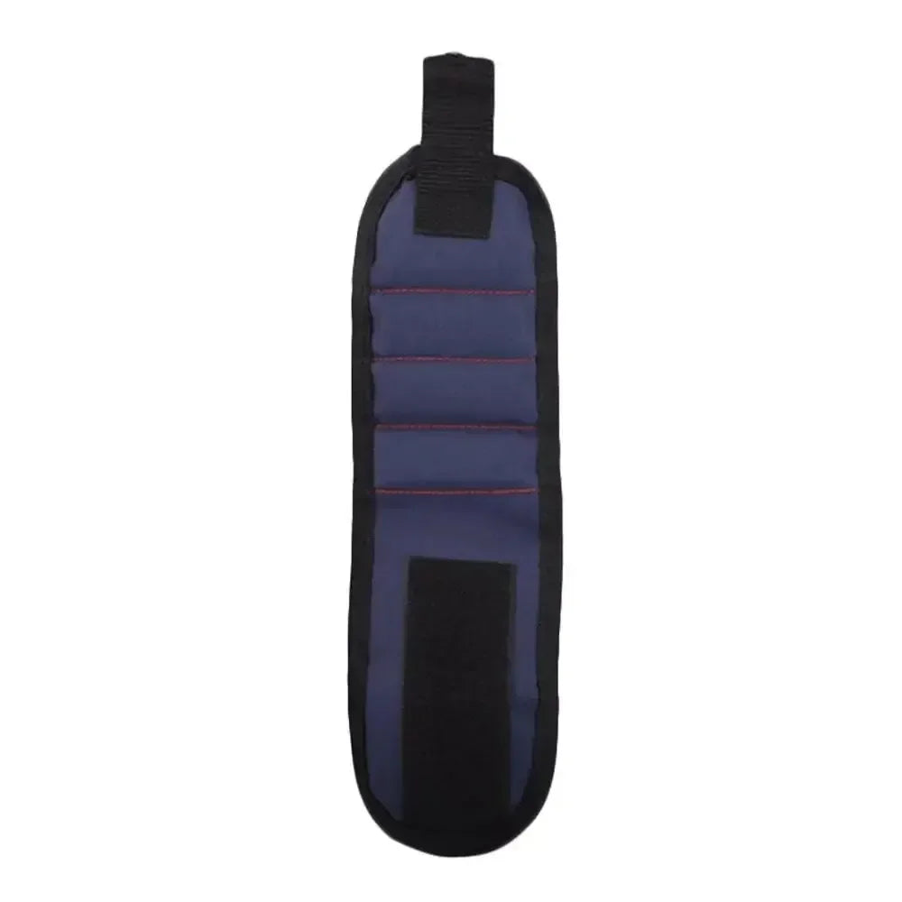 Strong Magnetic Wristband Portable Tool Bag Electrician Adjustable Wrist Belt for Holding Screws Nails Drilling Bits Bolts