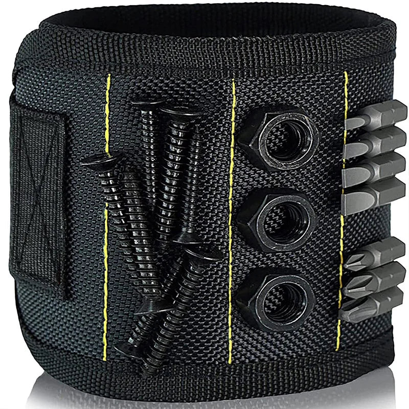 Magnetic Wristband for Holding Screws,Nails, Drilling Bits,Wrist Tool Holder Belts with Strong Magnets, Cool Gadgets