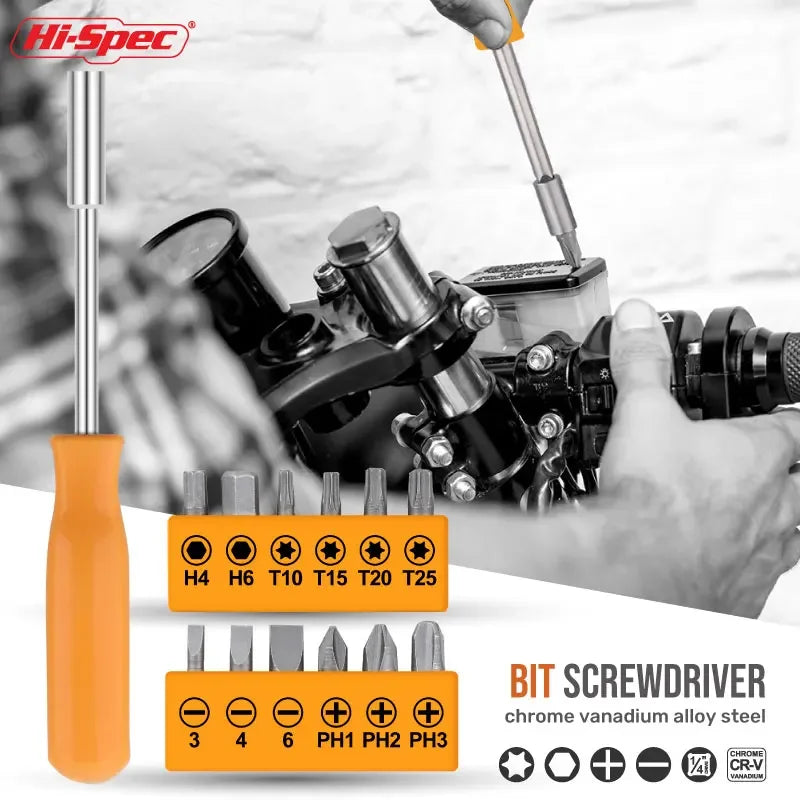 24-Piece Tool Set General House hold Hand Tool Kit with Plastic Toolbox Storage Case Used to Car repair And home Repair