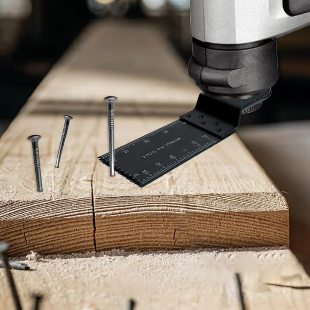 100-10PCS Oscillating Tool Blade Universal Oscillating Saw Blades  Multi-Function Renovator Cutter Blade For Wood Metal Plastic