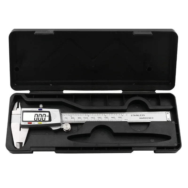 Professional 6-Inch (150mm) Stainless Steel Digital Vernier Caliper