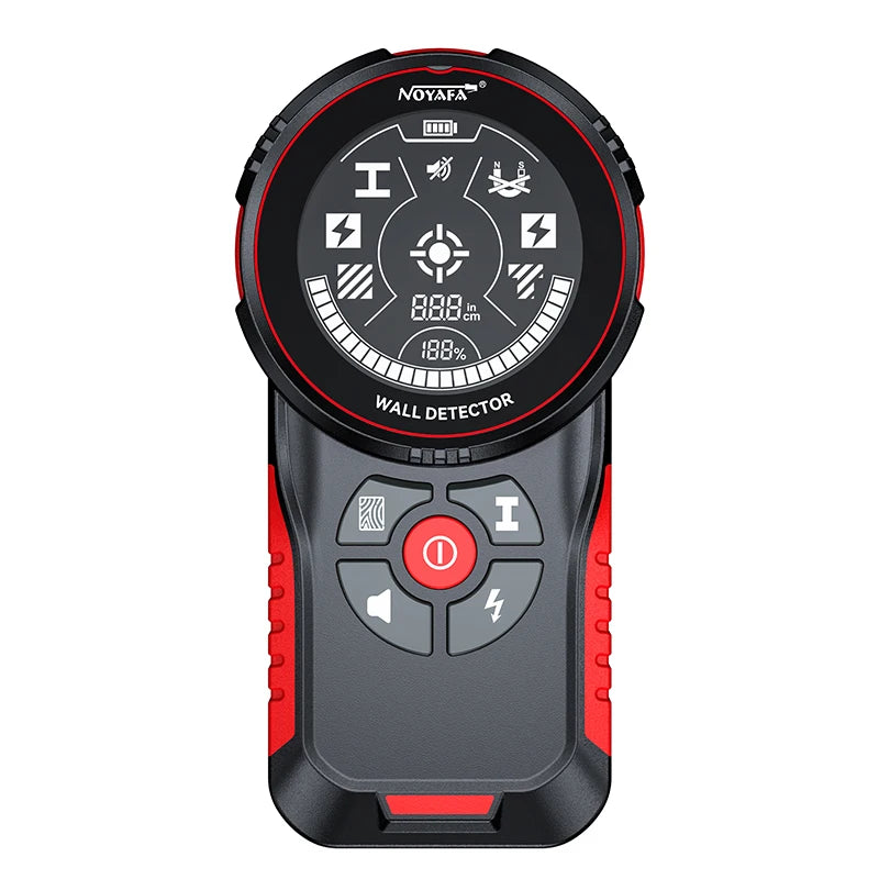 NF-5102 Wall Scanner 3 in 1 Stud Finder Detects Metal Wood & Live Wires | High Accuracy & Easy to Use