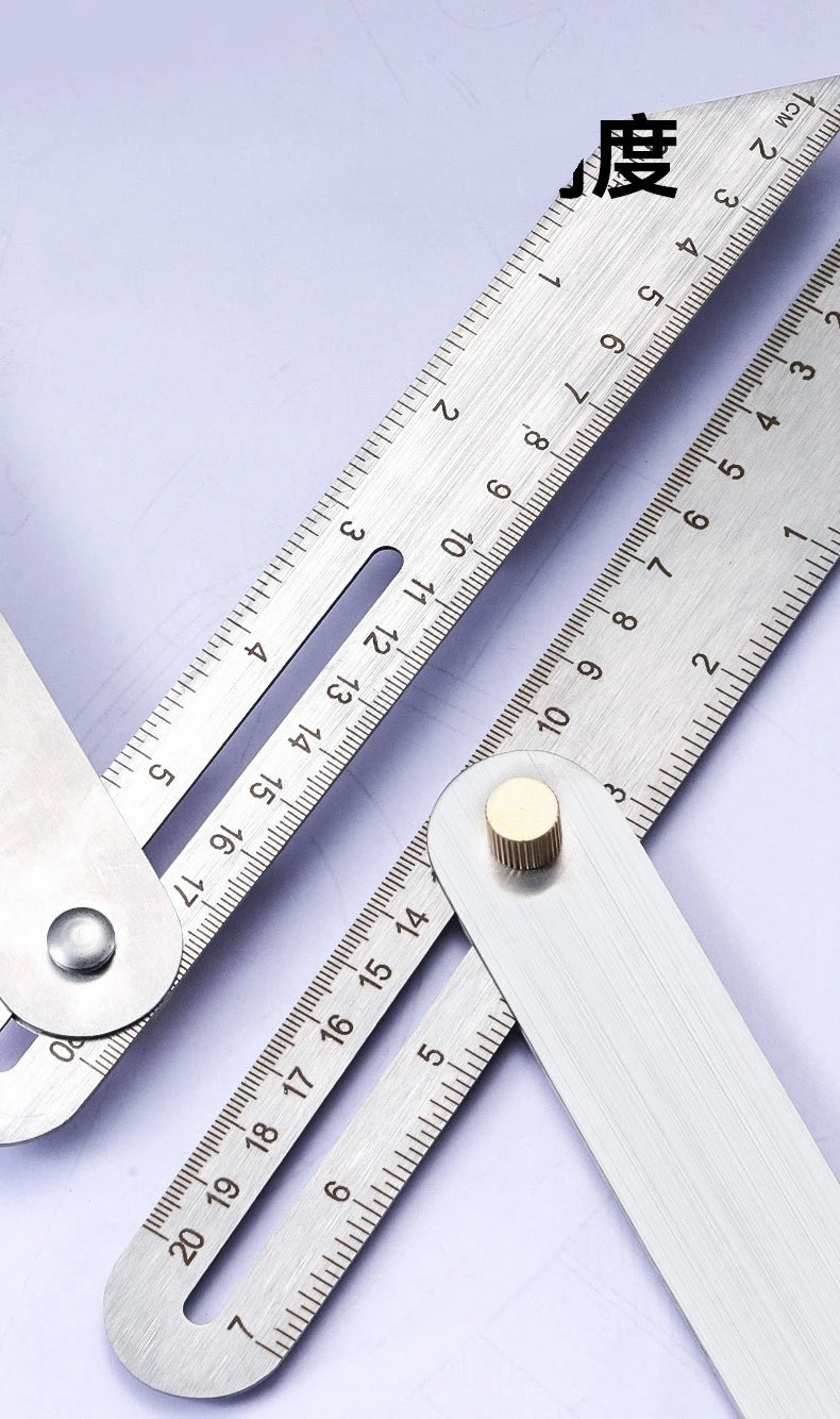 Stainless Steel Precision Carpentry & Drawing Aid Ruler