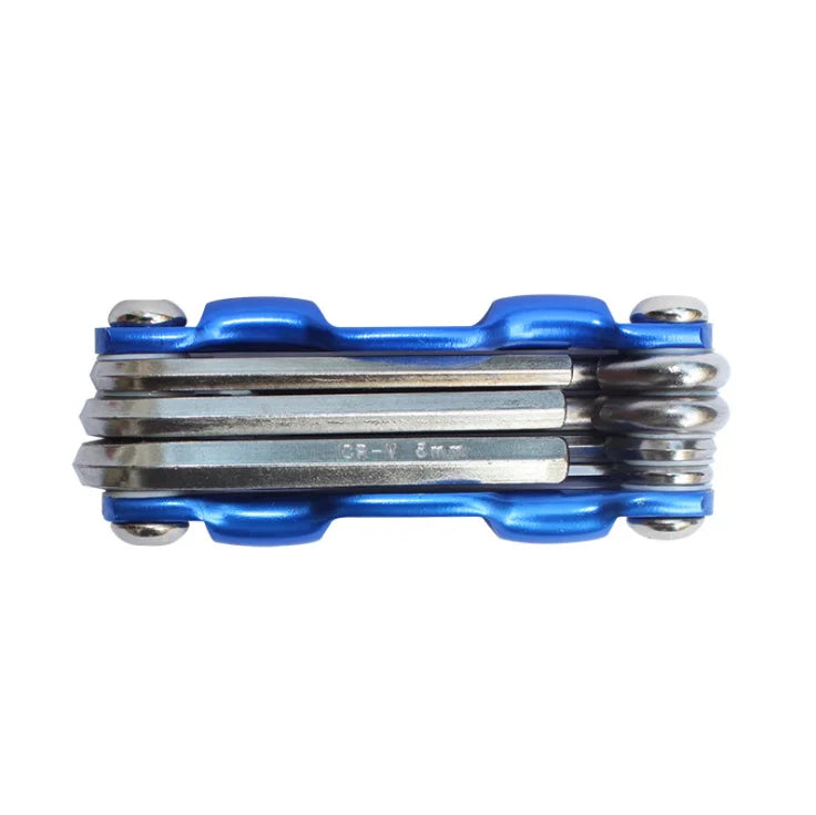 Lightweight Portable 7 in 1 Mountain Bike Cycling Multi Repair Tools Kit Bicycle Repaire Set Spoke Hex Allen Wrench Screwdrivers
